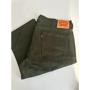 514 Strech Levi Jeans - Men’s 38x30 - Dark Green - NWT